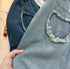 Women Trendy Denim Mid Length Skirts